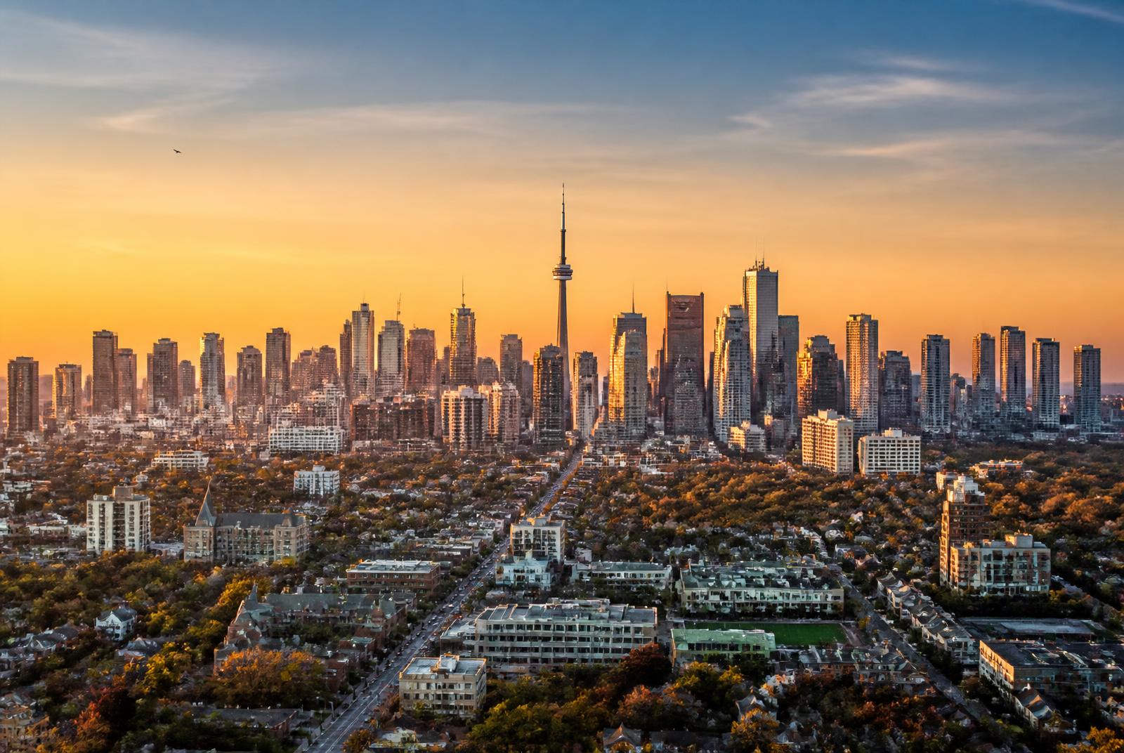 Toronto skyline representing the Greater Toronto Area service region